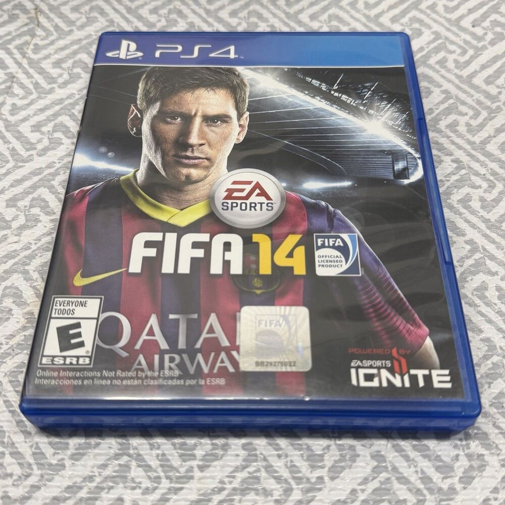FIFA 14 - PlayStation 4 (PS4) 2013 - Complete in Box (CIB) w/ Insert - Tested